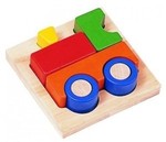 ENGINE WOODEN BLOCK PUZZLE