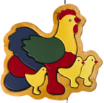 HEN & CHICKS PUZZLE