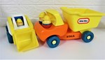 TODDLE TOTS LOADER AND DUMP TRUCK