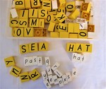 LEGO CURSIVE LETTERS