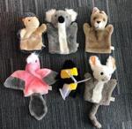 Puppet set -  6 Australian animals