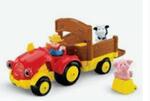 Fisher Price Little People Tow'n Pull Tractor #2