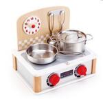 Hape 2-IN-1 KITCHEN & GRILL SET
