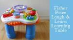 Fisher Price Laugh & Learn Activity Table