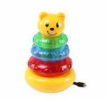 Plastic Ring Stacker with Bear Head