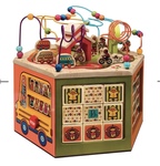 Youniversity Wooden Activity Cube