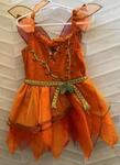 Orange Tinkerbell Fairy Dress