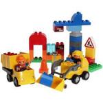 Duplo 10518 Construction Site with Dump Truck and Digger and Crane #1