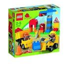 Duplo 10518 Construction Site with Dump Truck and Digger and Crane #2