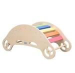 Wooden Boat Rocker and Climber - bright