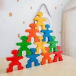 Rainbow Balancing People Set