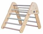 Wooden Pikler Triangle - Pastel