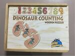 Dinosaur Counting Wooden Puzzle