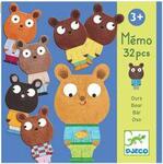 Djeco Memo Bear Game 3+yrs