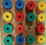 Stacking Pegs Puzzle #1