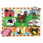M&D Farm Animals Chunky Puzzle 2+yrs