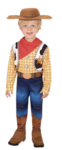 Toy Story Woody Deluxe Kids Costume Size 3-5yrs