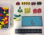 Vehicle and Boat Building Block Set