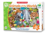 P002: Animals of the World Floor Puzzle