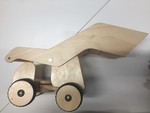Wooden Tractor 