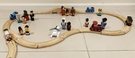Wooden Train Set