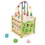 Mini wooden activity box