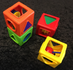 Stacking Shape Rattle Set 