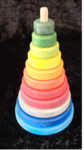 Large Rainbow Stacking Cone