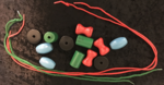 Wooden Lacing Beads