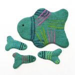 Aboriginal Wildlife Felt Puppet Set