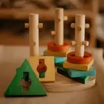 Wooden Twisting Disk Montessori Toy