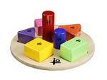 D3077: Shaker Set Tray with Multicolored Shakers