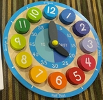 Wooden Learning Clock