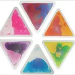 Sensory triangle liquid Floor tiles