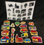 City Scene Magnets