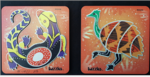 Tuzzles Goanna & Emu Puzzle Set of 2