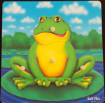 Frog Knob Puzzle 