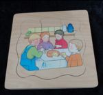 Five Layer Puzzle - Cheese