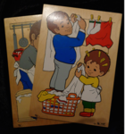 Household Duties Puzzle Set