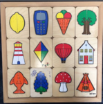 Double Shape Matching Puzzle