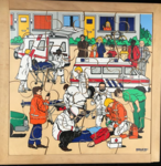 Ambulance Scene Puzzle 