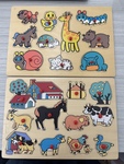 Wooden Animal Puzzles (Set of 2)