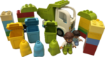 Lego Duplo Garbage Truck and Recycling