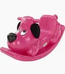 Rocking Puppy Toy Ride On (Pink)