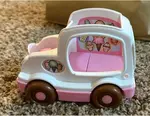 Ice cream Truck & Happy family Car Set