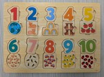 Wooden Number Puzzle