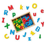 Magnetic Uppercase and Lowercase Alphabet Set