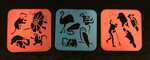 Australian Cultural Wildlife Stencil Set