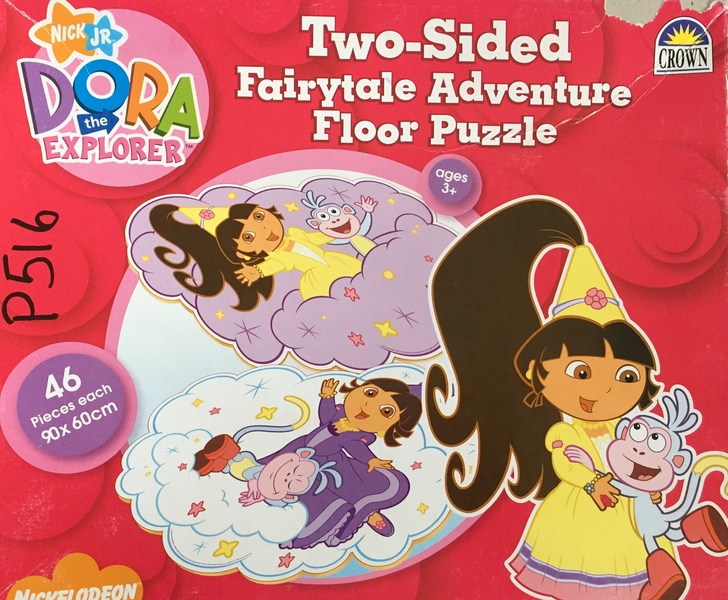 P516: Dora the Explorer 2 sided puzzle