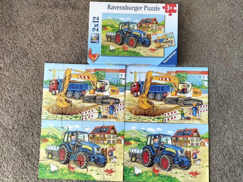 P19: Ravensburger Hard at Work Puzzle Set
